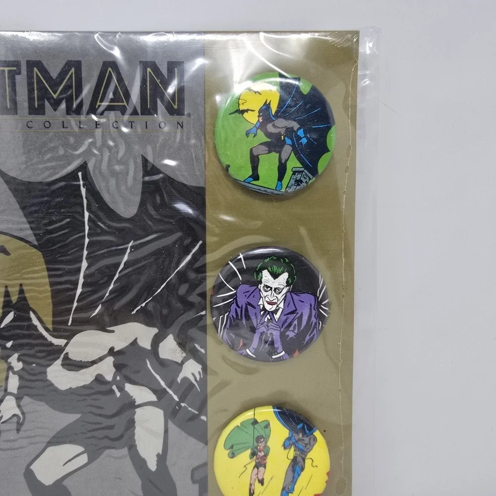 Batman‎ 1989 Button Collection #1 LE Bob Kane DC Comics 4-Pack Vintage New